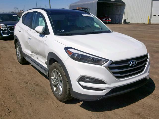 KM8J33A48JU607980 - 2018 HYUNDAI TUCSON SEL WHITE photo 1