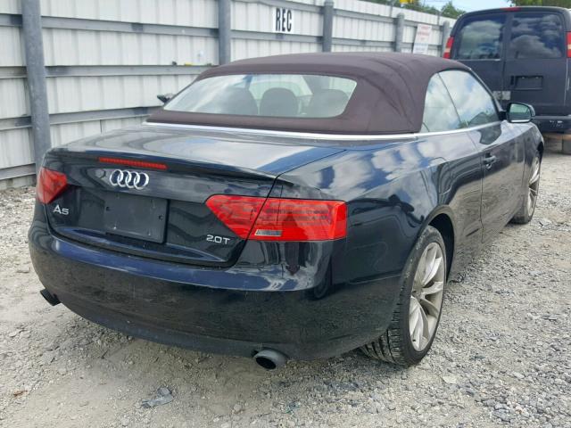 WAUAFAFH2DN016017 - 2013 AUDI A5 PREMIUM BLACK photo 4