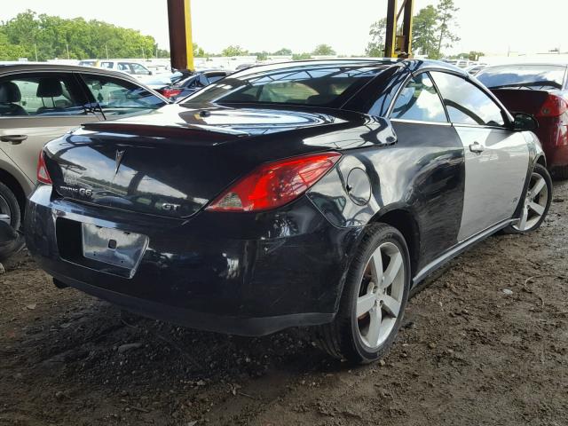 1G2ZH36N284120590 - 2008 PONTIAC G6 GT BLACK photo 4