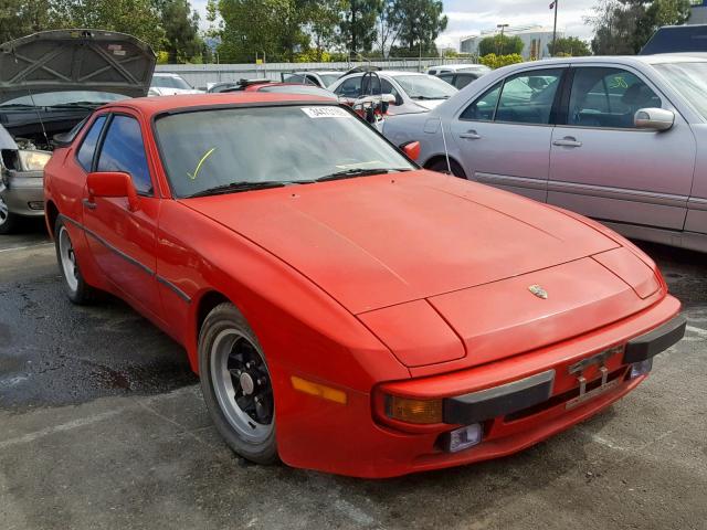 WP0AA0947DN455833 - 1983 PORSCHE 944 RED photo 1