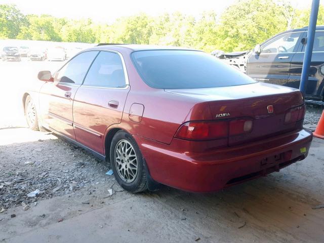 JH4DB7558WS006617 - 1998 ACURA INTEGRA LS BURGUNDY photo 3