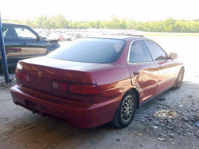 JH4DB7558WS006617 - 1998 ACURA INTEGRA LS BURGUNDY photo 4