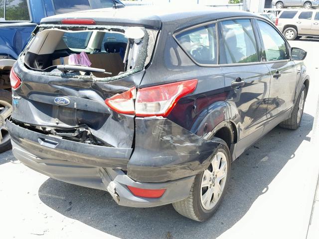 1FMCU0F72DUB68416 - 2013 FORD ESCAPE S BLACK photo 4