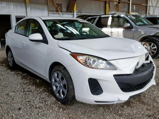 JM1BL1TF8D1761218 - 2013 MAZDA 3 I WHITE photo 1