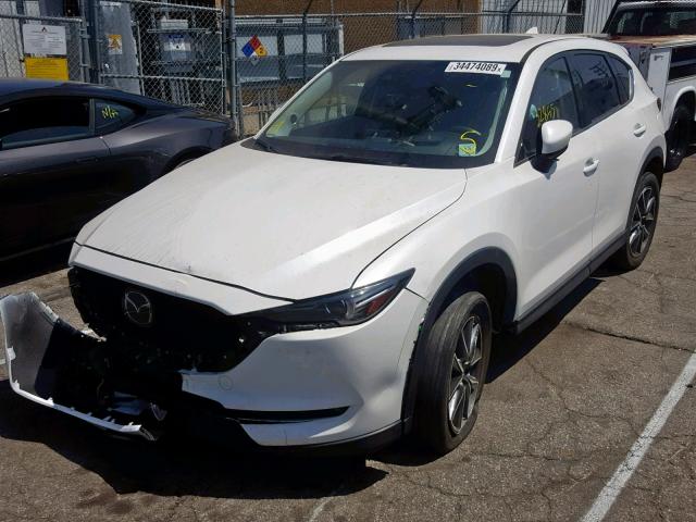 JM3KFBDL1H0104264 - 2017 MAZDA CX-5 GRAND WHITE photo 2