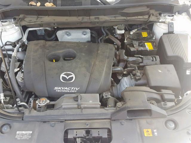 JM3KFBDL1H0104264 - 2017 MAZDA CX-5 GRAND WHITE photo 7