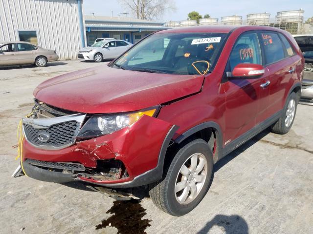 5XYKTCA1XBG053830 - 2011 KIA SORENTO BASE  photo 2