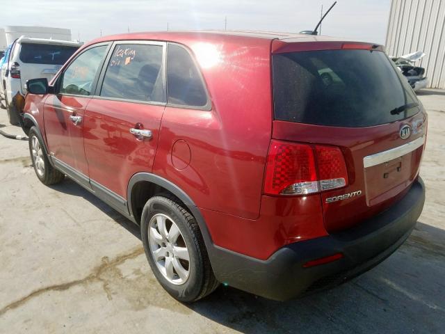 5XYKTCA1XBG053830 - 2011 KIA SORENTO BASE  photo 3