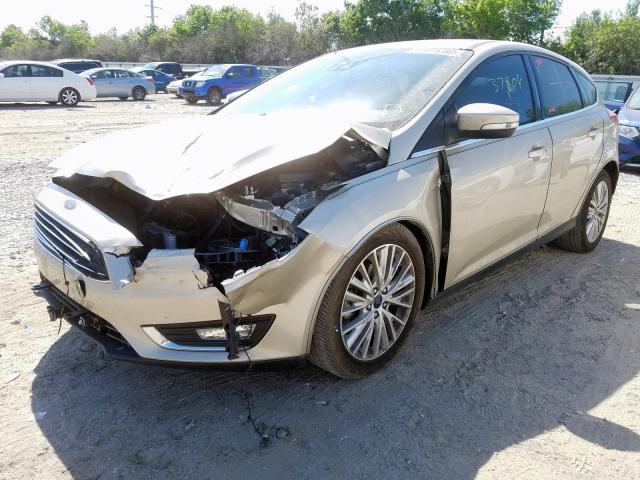 1FADP3N2XHL306423 - 2017 FORD FOCUS TITANIUM  photo 2