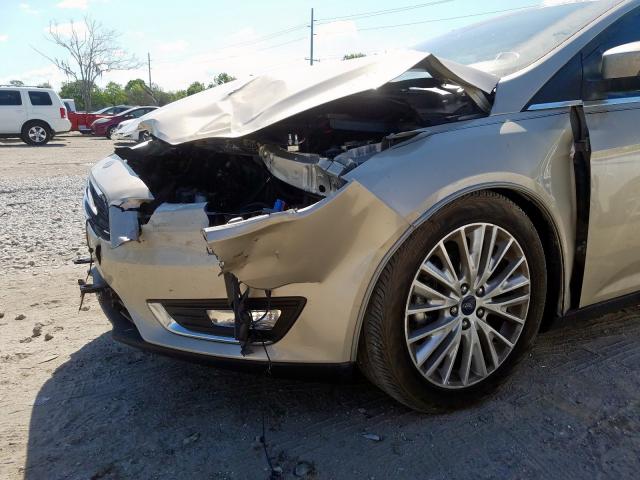 1FADP3N2XHL306423 - 2017 FORD FOCUS TITANIUM  photo 9