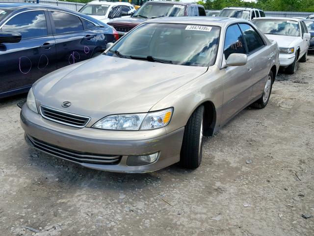 JT8BF28G2Y0270345 - 2000 LEXUS ES 300 GOLD photo 2