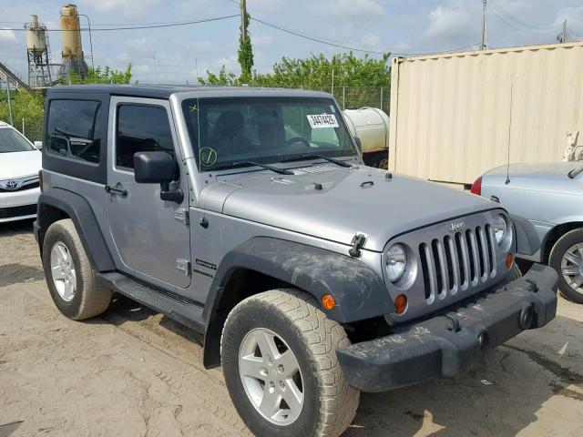 1C4AJWAG5DL706367 - 2013 JEEP WRANGLER S GRAY photo 1