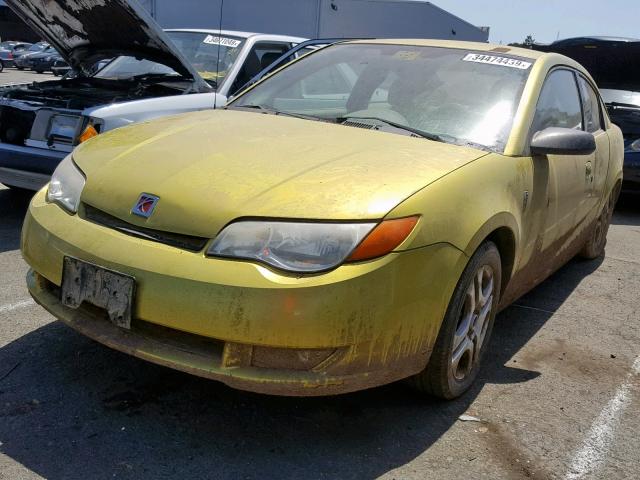 1G8AW14F24Z154826 - 2004 SATURN ION LEVEL GREEN photo 2
