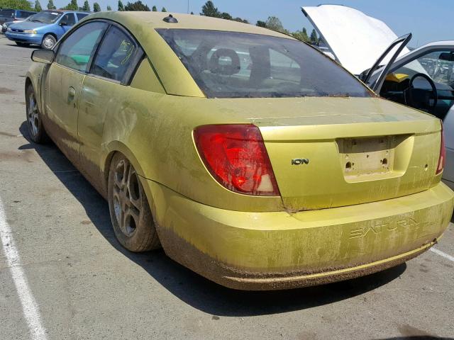 1G8AW14F24Z154826 - 2004 SATURN ION LEVEL GREEN photo 3