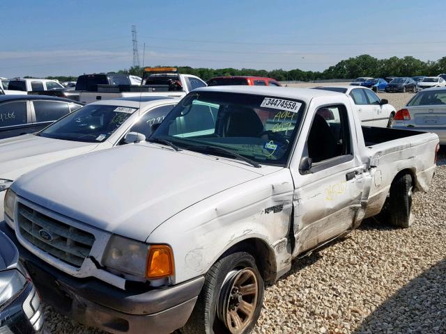 1FTYR10U23PA94007 - 2003 FORD RANGER WHITE photo 2