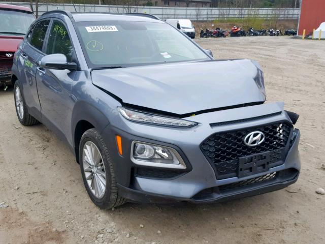 KM8K2CAA0JU074651 - 2018 HYUNDAI KONA SEL GRAY photo 1