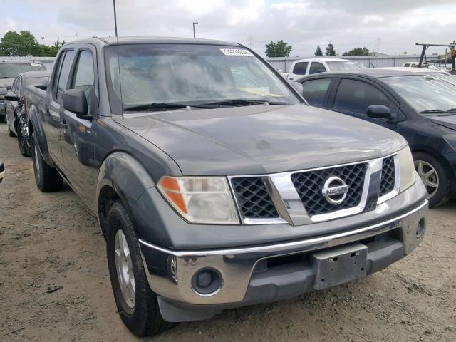 1N6AD09U17C421214 - 2007 NISSAN FRONTIER C GRAY photo 1