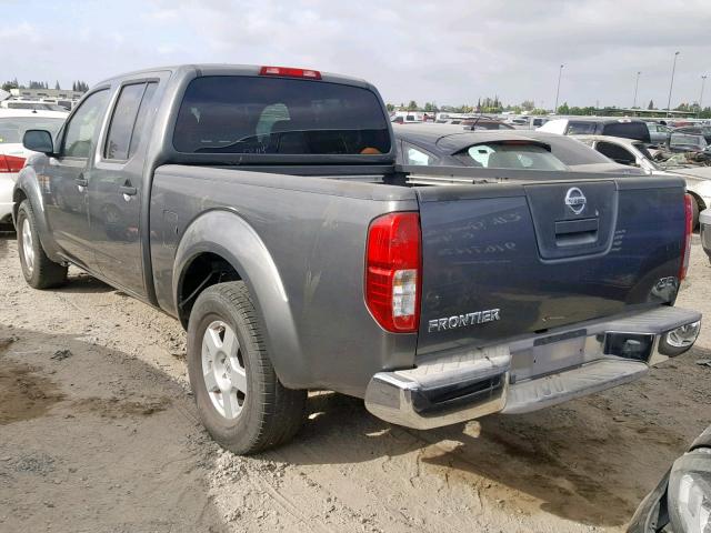 1N6AD09U17C421214 - 2007 NISSAN FRONTIER C GRAY photo 3