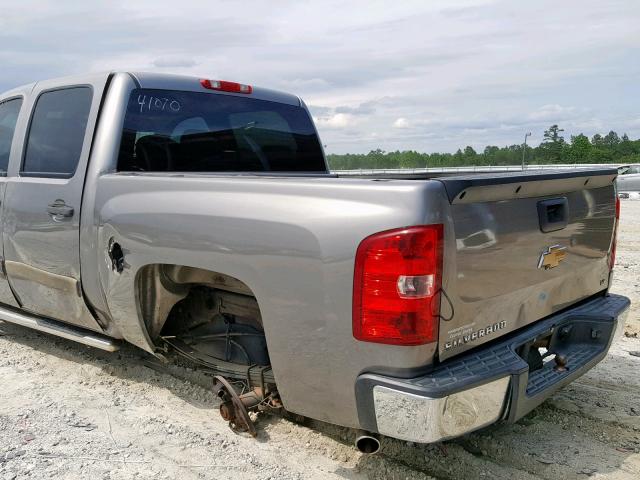 2GCEC13C471509094 - 2007 CHEVROLET SILVERADO GRAY photo 9