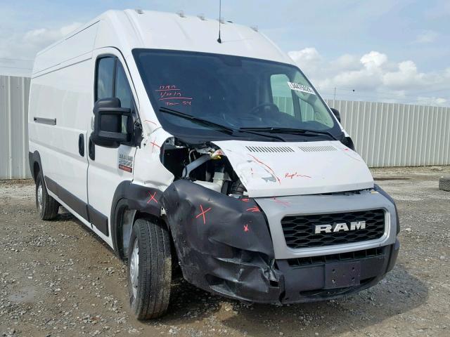 3C6TRVDG5KE506173 - 2019 RAM PROMASTER 白色 照片 1