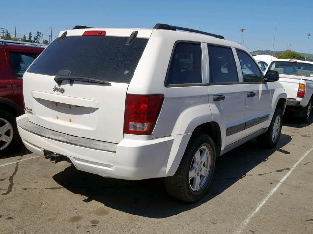 1J4HR48N86C209973 - 2006 JEEP GRAND CHER WHITE photo 4