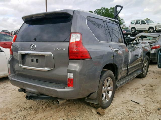 JTJJM7FX7C5044085 - 2012 LEXUS GX PREMIUM GRAY photo 4