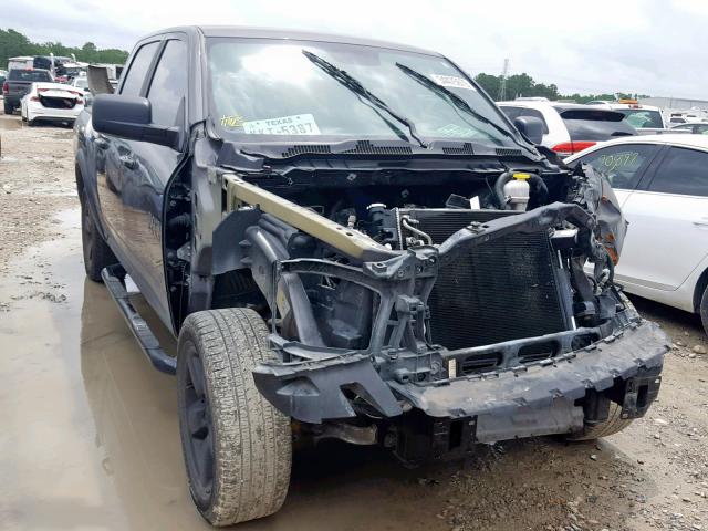 1C6RR7YT8JS110361 - 2018 RAM 1500 REBEL შავი ფოტო 1