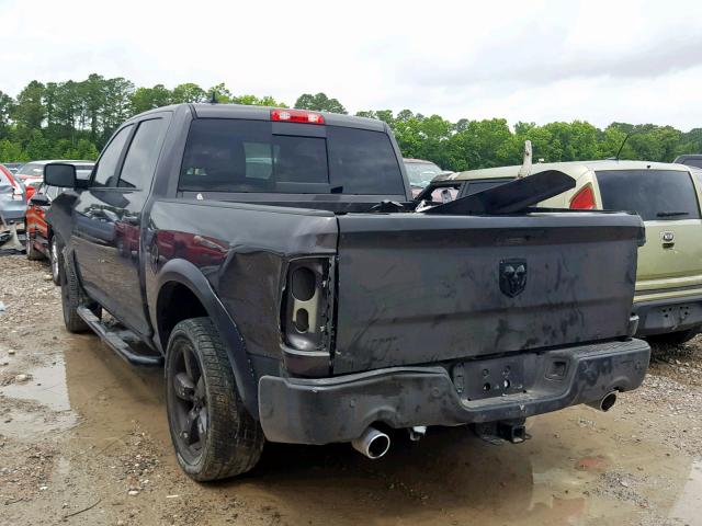 1C6RR7YT8JS110361 - 2018 RAM 1500 REBEL BLACK photo 3