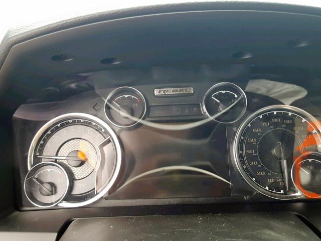 1C6RR7YT8JS110361 - 2018 RAM 1500 REBEL შავი ფოტო 8