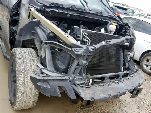 1C6RR7YT8JS110361 - 2018 RAM 1500 REBEL შავი ფოტო 9