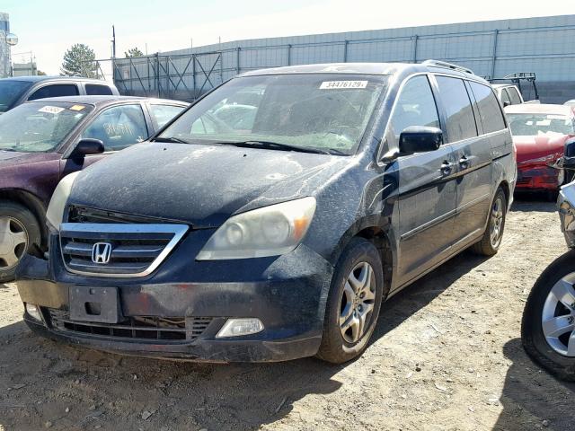 5FNRL38827B039680 - 2007 HONDA ODYSSEY TO BLACK photo 2