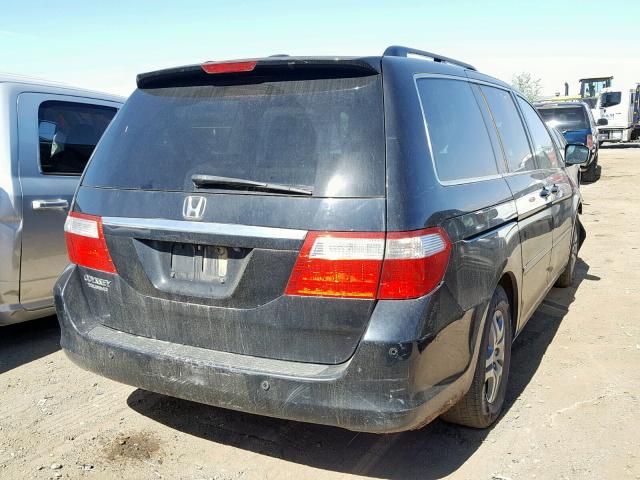 5FNRL38827B039680 - 2007 HONDA ODYSSEY TO BLACK photo 4