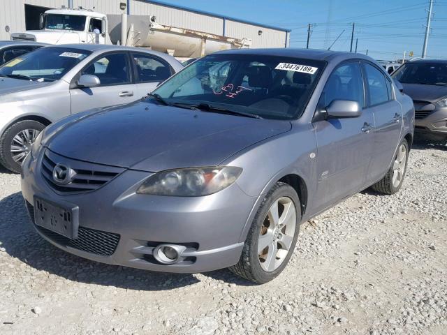 JM1BK323851271689 - 2005 MAZDA 3 S GRAY photo 2