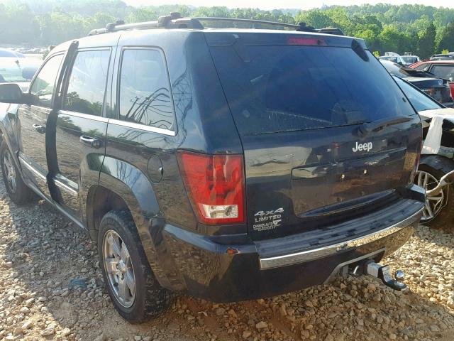 1J8HR58N76C287004 - 2006 JEEP GRAND CHER BLACK photo 3