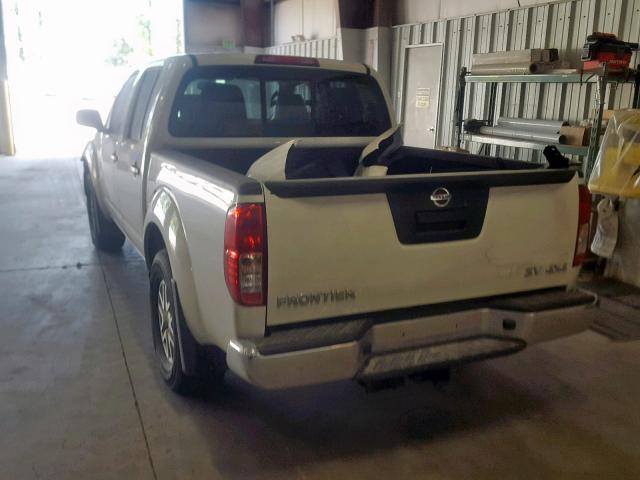 1N6AD0EV1JN754460 - 2018 NISSAN FRONTIER S WHITE photo 3