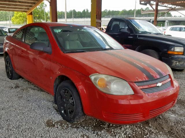 1G1AK15F077305686 - 2007 CHEVROLET COBALT LS RED photo 1