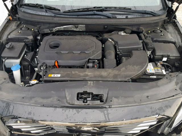 5NPE34AF2FH132213 - 2015 HYUNDAI SONATA SPO BLACK photo 7