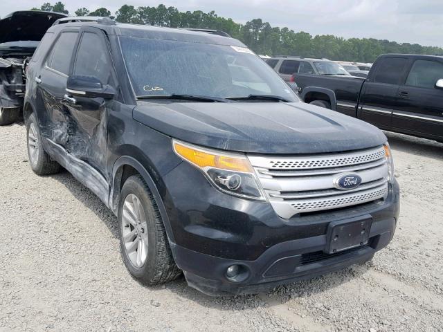 1FM5K7D81EGB09361 - 2014 FORD EXPLORER X BLACK photo 1