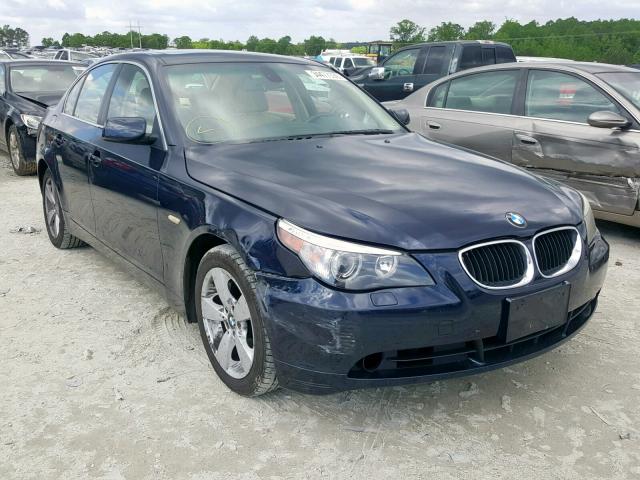 WBANF33566CS35827 - 2006 BMW 525 XI BLUE photo 1