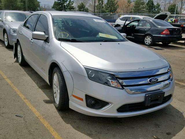 3FADP0L38BR335146 - 2011 FORD FUSION HYB SILVER photo 1