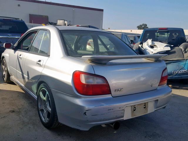 JF1GD29622G511697 - 2002 SUBARU IMPRESA LW SILVER photo 3