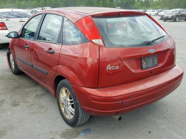 3FAFP37Z43R170383 - 2003 FORD FOCUS ZX5 RED photo 3