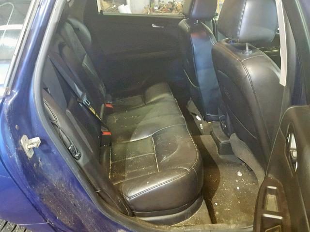 2G1WD58C179127441 - 2007 CHEVROLET IMPALA SUP Көк фото 6