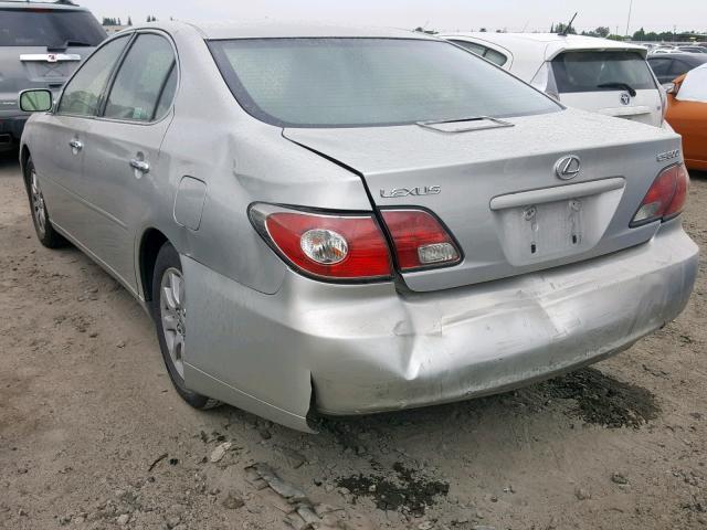 JTHBF30G236018926 - 2003 LEXUS ES 300 SILVER photo 3