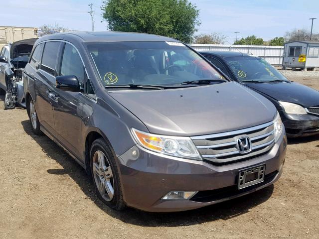 5FNRL5H92BB039711 - 2011 HONDA ODYSSEY TO SILVER photo 1