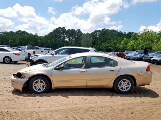 2B3HD46R1XH835570 - 1999 DODGE INTREPID GOLD photo 9