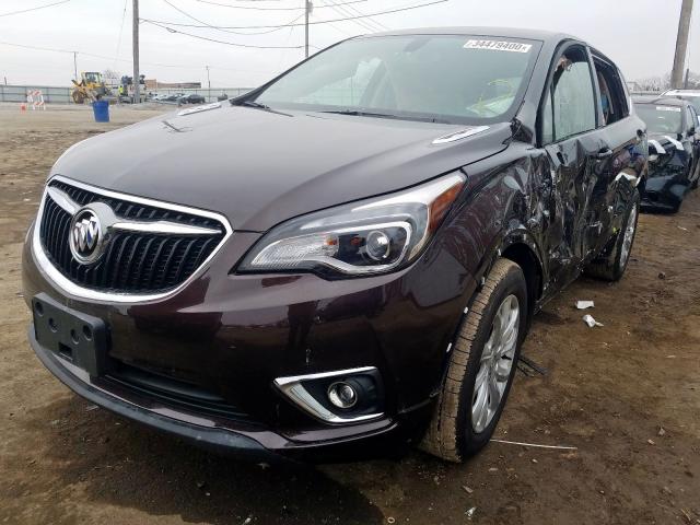 LRBFXBSA9LD069563 - 2020 BUICK ENVISION PREFERRED  photo 2