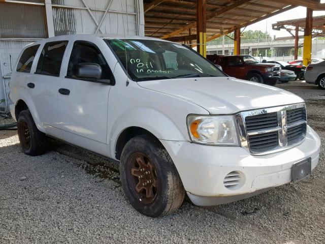 1D8HB38P17F511127 - 2007 DODGE DURANGO SX WHITE photo 1