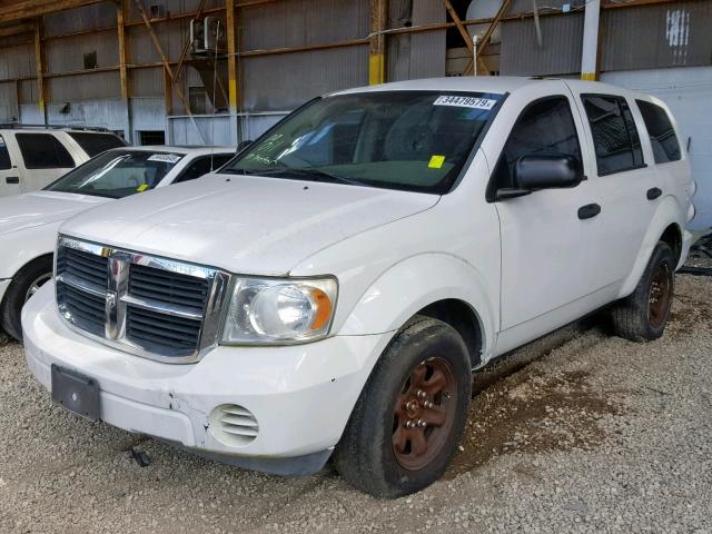 1D8HB38P17F511127 - 2007 DODGE DURANGO SX WHITE photo 2