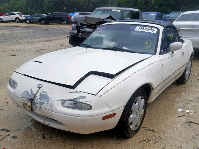 JM1NA3532V0725064 - 1997 MAZDA MX-5 MIATA WHITE photo 2